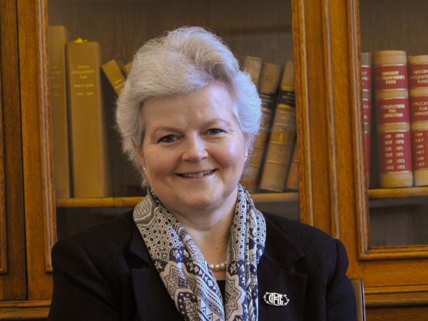 Catriona Reynolds, Chairman of the Society